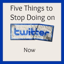 5 things not to do on twitter