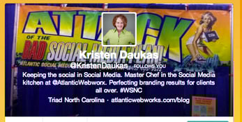 twitter bio