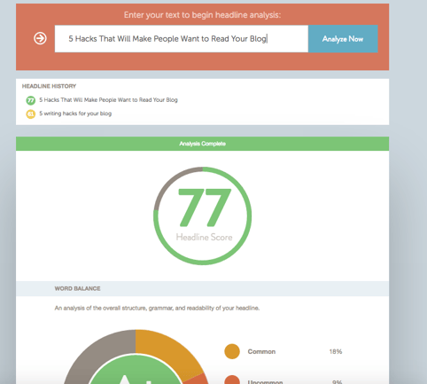 coschedule headline analyzer