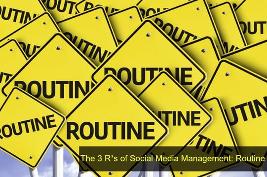 routine of social media management